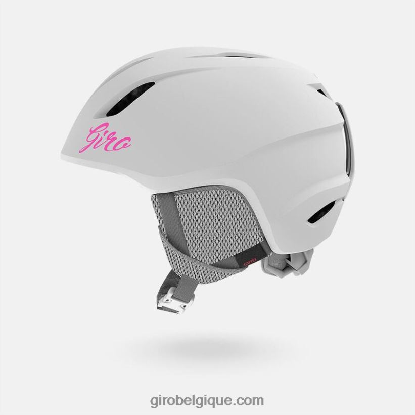 enfants_casque_de_lancement_blanc_mat_2422481532_giro.jpg enfants casque de lancement blanc mat 2422481532 Giro - Image 1