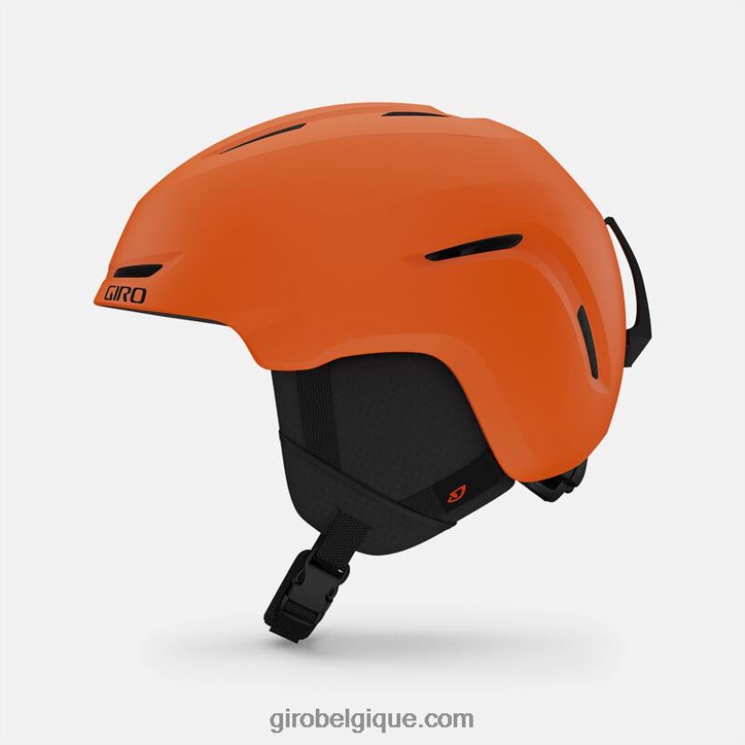 enfants_casque_deperon_orange_vif_mat_2422481399_giro.jpg enfants casque d'éperon orange vif mat 2422481399 Giro - Image 1