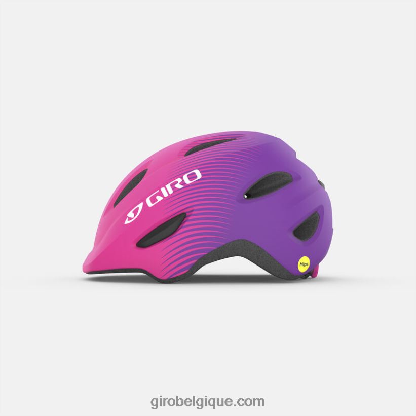 enfants casque scamp mips rose vif mat/violet fondu 2422481497 Giro - Image 2