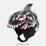 enfants lancement plus casque requin tigre noir/gris 2422481022 Giro