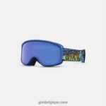 enfants lunettes de protection yéti déchiqueté bleu 2422481461 Giro