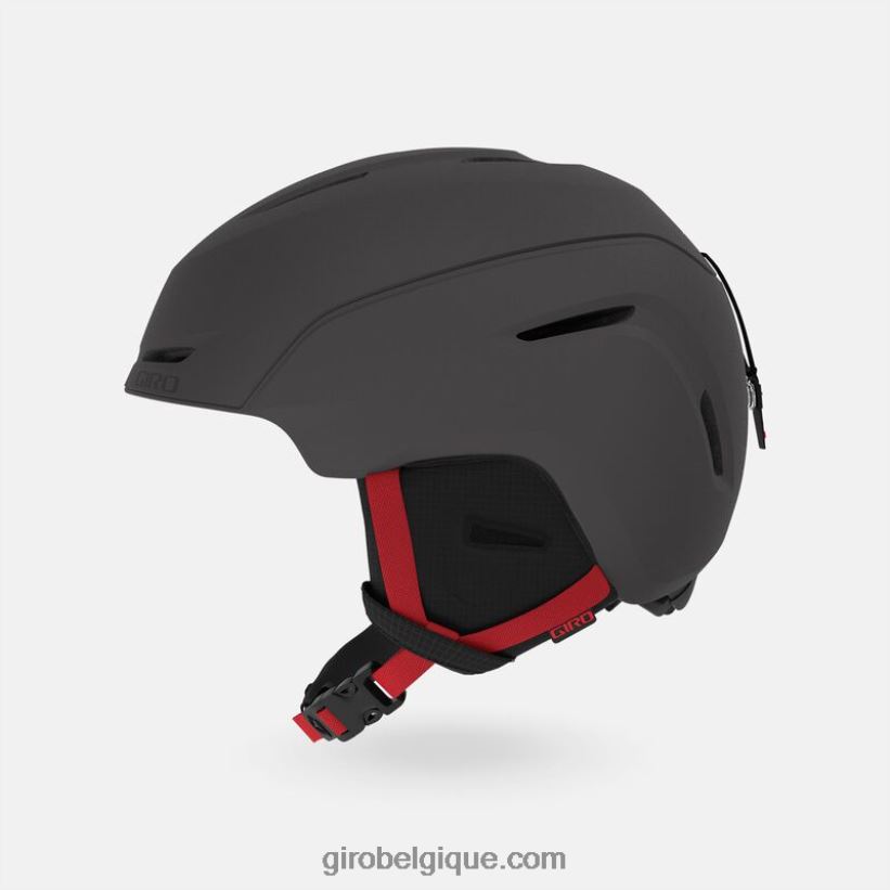 enfants_neo_jr_casque_graphite_mat_rouge_vif_2422481479_giro.jpg enfants néo jr. casque graphite mat/rouge vif 2422481479 Giro - Image 1