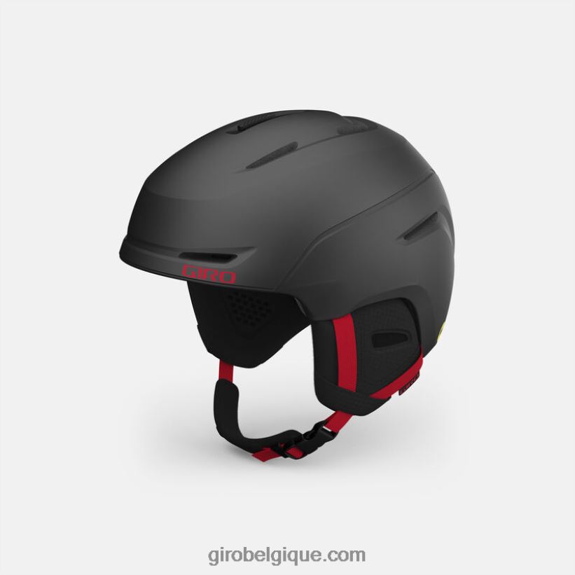 enfants néo jr. casque mips graphite mat/rouge vif 2422481457 Giro - Image 2
