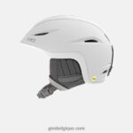 femmes casque mips fondu blanc mat 2422481217 Giro