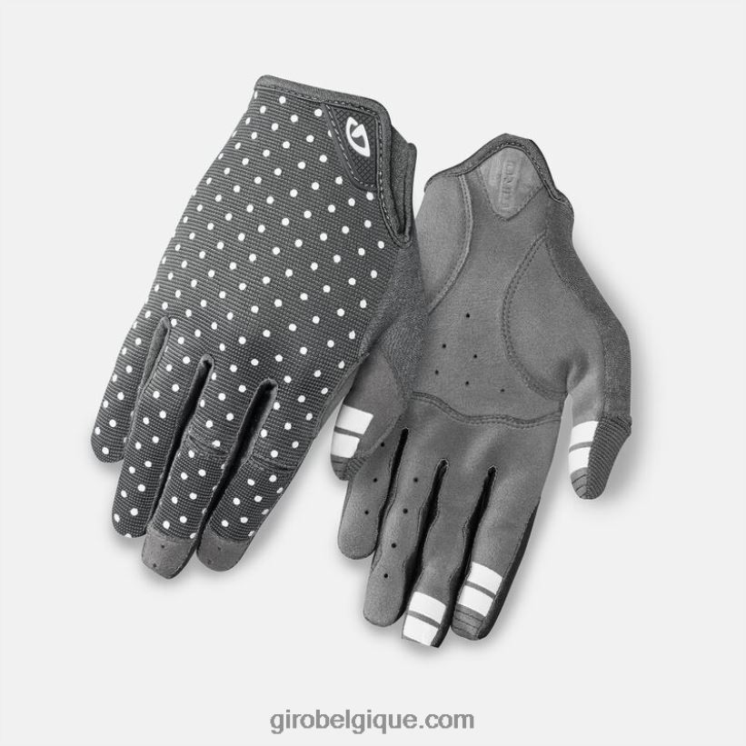 femmes_le_gant_du_mdn_ombre_foncee_points_blancs_2422481320_giro.jpg femmes le gant du mdn ombre foncée/points blancs 2422481320 Giro - Image 1