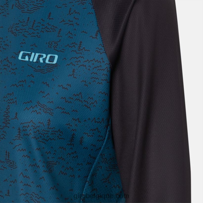 femmes maillot 3/4 rouille éboulis bleu du port 2422481254 Giro - Image 3