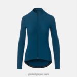 femmes maillot chrono thermique ls port bleu 2422481247 Giro