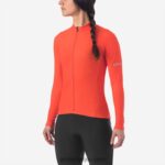 femmes maillot chrono thermique ls vermillon 2422481249 Giro - Image 2
