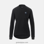 femmes maillot coupe-vent ls roust gris noir 242248512 Giro
