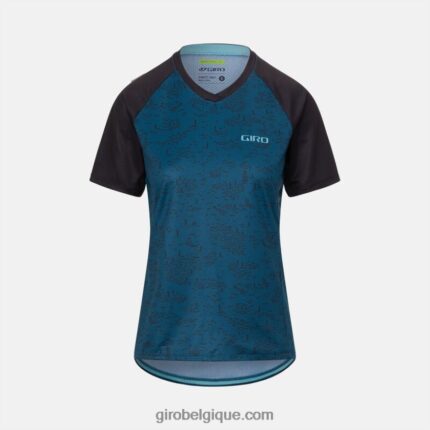 femmes maillot rouille éboulis bleu du port 2422481302 Giro
