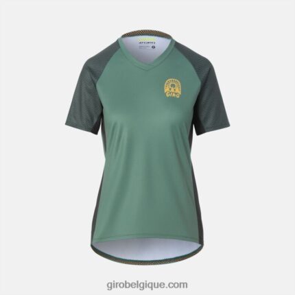 femmes maillot rouille gris vert ondulé 2422481300 Giro