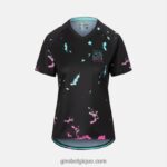 femmes maillot rouille teinture de glace noire 2422481295 Giro