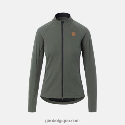 femmes veste isolée en cascade sentier lumineux vert 2422481118 Giro