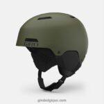 Hommes casque de rebord vert sillage mat 242248377 Giro - Image 2