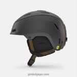 Hommes casque gamme mips charbon métallique/tan 242248424 Giro