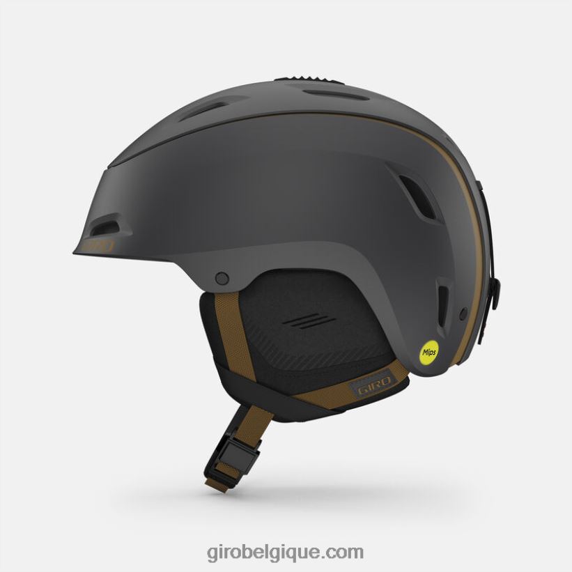 hommes_casque_gamme_mips_charbon_metallique_tan_242248424_giro.jpg Hommes casque gamme mips charbon métallique/tan 242248424 Giro - Image 1