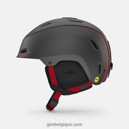 Hommes casque gamme mips graphite mat/rouge 242248419 Giro