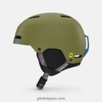 Hommes casque ledge mips vert d'automne mat 24224845 Giro