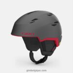 Hommes casque sphérique à grille graphite mat/rouge 242248351 Giro - Image 2