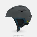 Hommes casque sphérique à grille poudre de charbon de bois mat 242248350 Giro