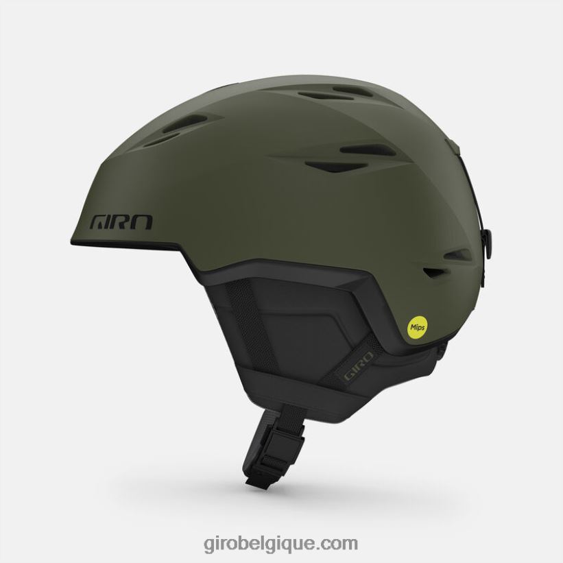 hommes_casque_spherique_a_grille_vert_sillage_mat_242248355_giro.jpg Hommes casque sphérique à grille vert sillage mat 242248355 Giro - Image 1