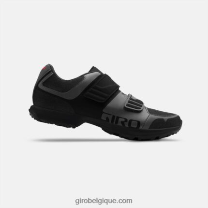 Hommes chaussure de berme ombre foncée/couverture noire 242248872 Giro