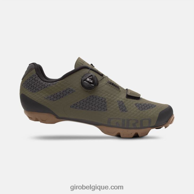 hommes_chaussure_de_rincage_olive_gomme_23_242248515_giro.jpg Hommes chaussure de rinçage olive/gomme-23 242248515 Giro - Image 1