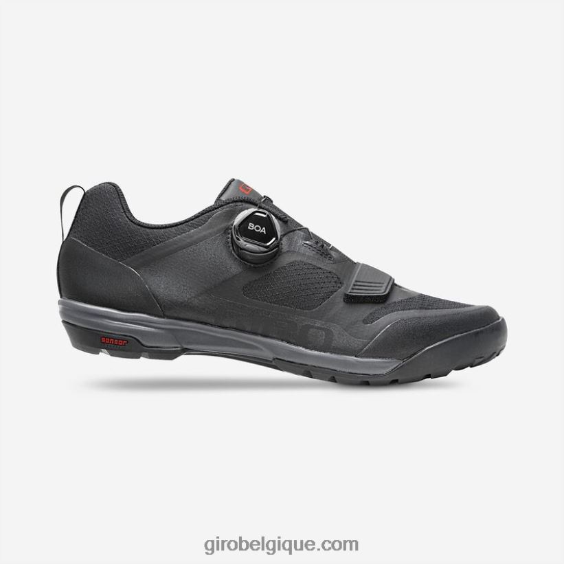 hommes_chaussure_ventana_noir_ombre_noire_24224874_giro.jpg Hommes chaussure ventana noir/ombre noire 24224874 Giro - Image 1