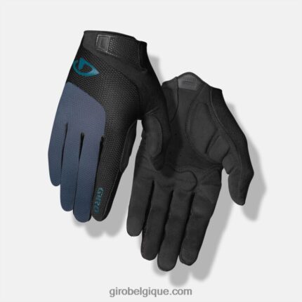 Hommes gant bravo gel lf port bleu/noir 242248784 Giro