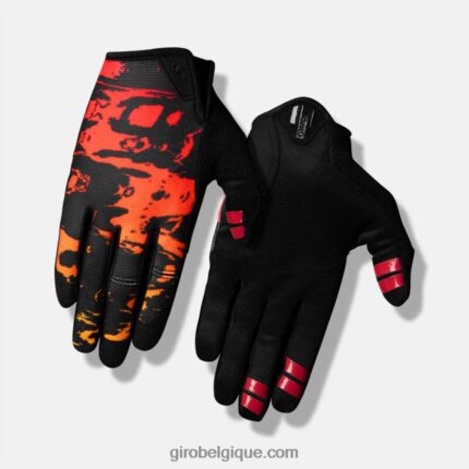 Hommes gant du mdn hyperglitch orange 242248811 Giro
