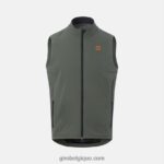 Hommes gilet isolé en cascade sentier lumineux vert 242248230 Giro