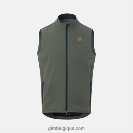 Hommes gilet isolé en cascade sentier lumineux vert 242248230 Giro