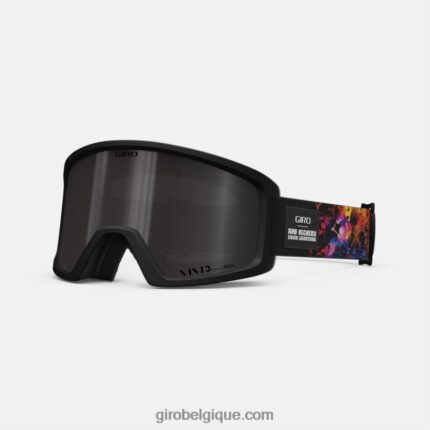 Hommes lunettes de bloc lumière liquide noire/orange 2422481075 Giro