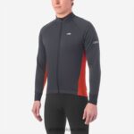 Hommes maillot chrono pro windbloc vermillon 242248715 Giro - Image 2