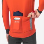 Hommes maillot chrono pro windbloc vermillon 242248715 Giro - Image 4