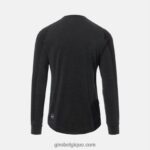 Hommes maillot coupe-vent ls roust gris noir 24224817 Giro - Image 2