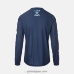 Hommes maillot ls roust ews bleu nuit 242248737 Giro - Image 2