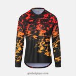 Hommes maillot ls roust hyperglitch noir 242248733 Giro