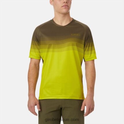Hommes maillot rouille ombre vert citron 242248677 Giro