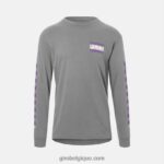 Hommes t-shirt - manches longues gris grinduro 2422481034 Giro
