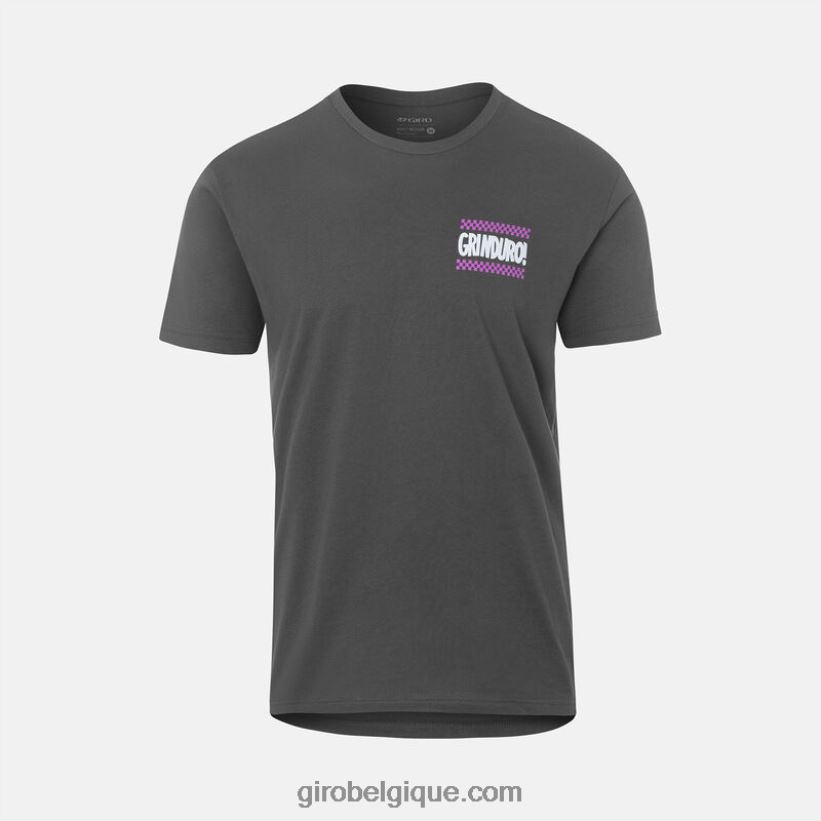 hommes_t_shirt_technique_manches_courtes_gris_grinduro_2422481040_giro.jpg Hommes t-shirt technique - manches courtes gris grinduro 2422481040 Giro - Image 1