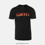 Hommes t-shirt technique - manches courtes hyperglitch noir 2422481037 Giro