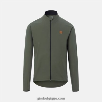 Hommes veste de rangement en cascade sentier lumineux vert 242248244 Giro
