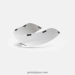 unisexe bouclier de casque aerohead clair/éclair argenté 242248449 Giro