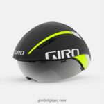 unisexe casque aerohead mips fondu noir mat/jaune surligné 24224833 Giro