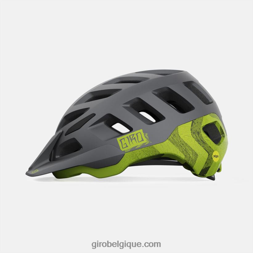unisexe casque radix mips noir métallisé mat/ano lime 242248627 Giro - Image 2
