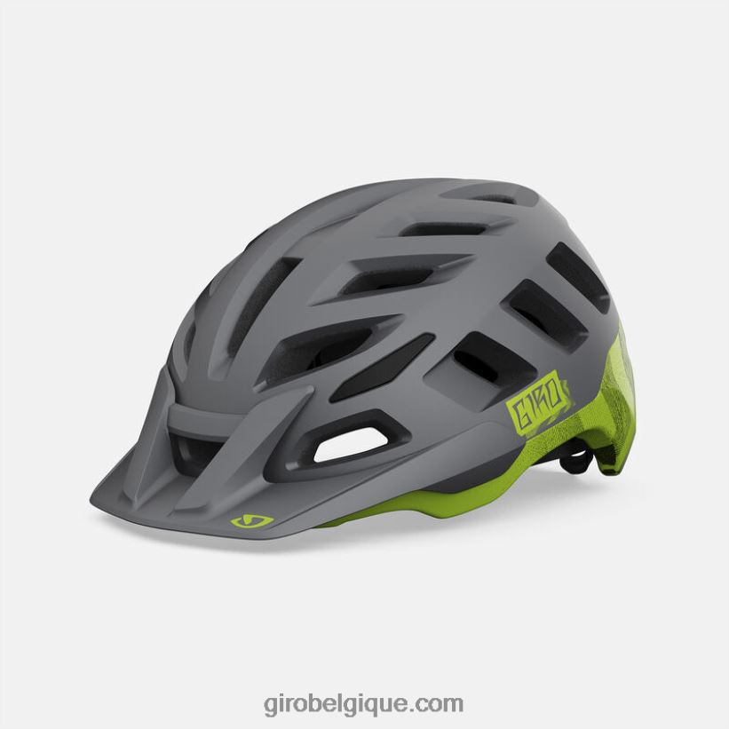 unisexe_casque_radix_mips_noir_metallise_mat_ano_lime_242248627_giro.jpg unisexe casque radix mips noir métallisé mat/ano lime 242248627 Giro - Image 1