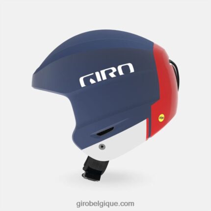 unisexe casque s'efforcer mips minuit mat/rouge 242248950 Giro