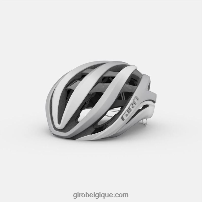 unisexe_casque_spherique_dether_blanc_mat_argent_242248271_giro.jpg unisexe casque sphérique d'éther blanc mat/argent 242248271 Giro - Image 1