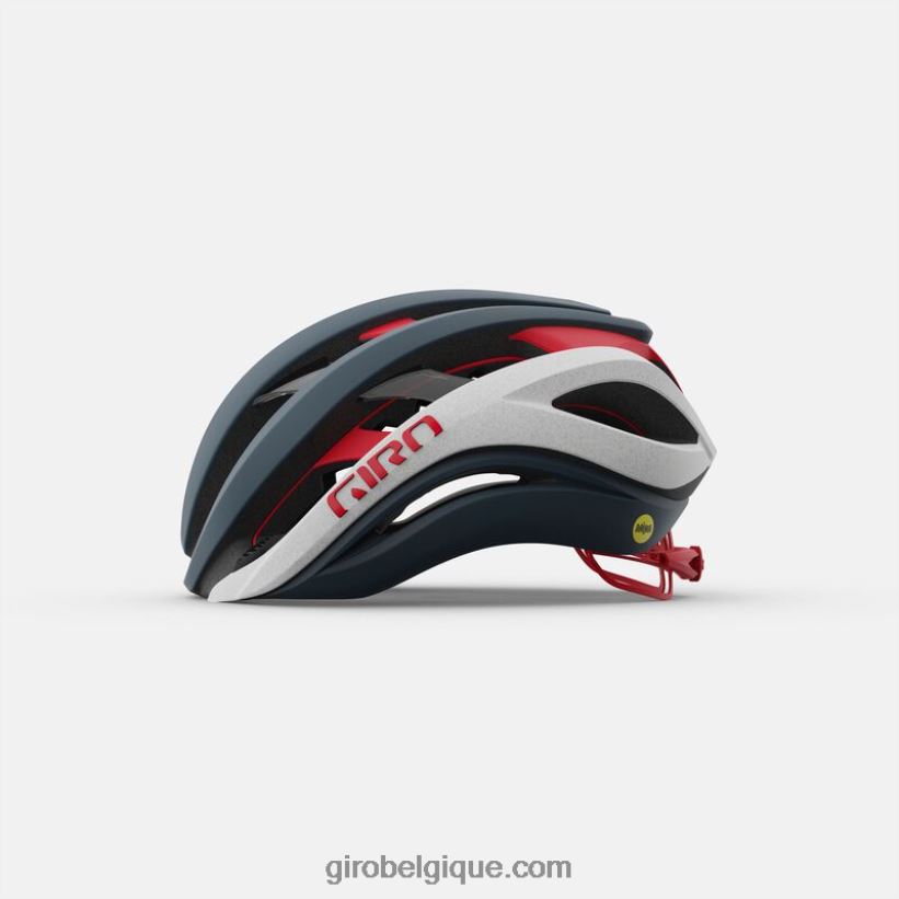 unisexe casque sphérique d'éther gris portaro mat/blanc/rouge 242248270 Giro - Image 2